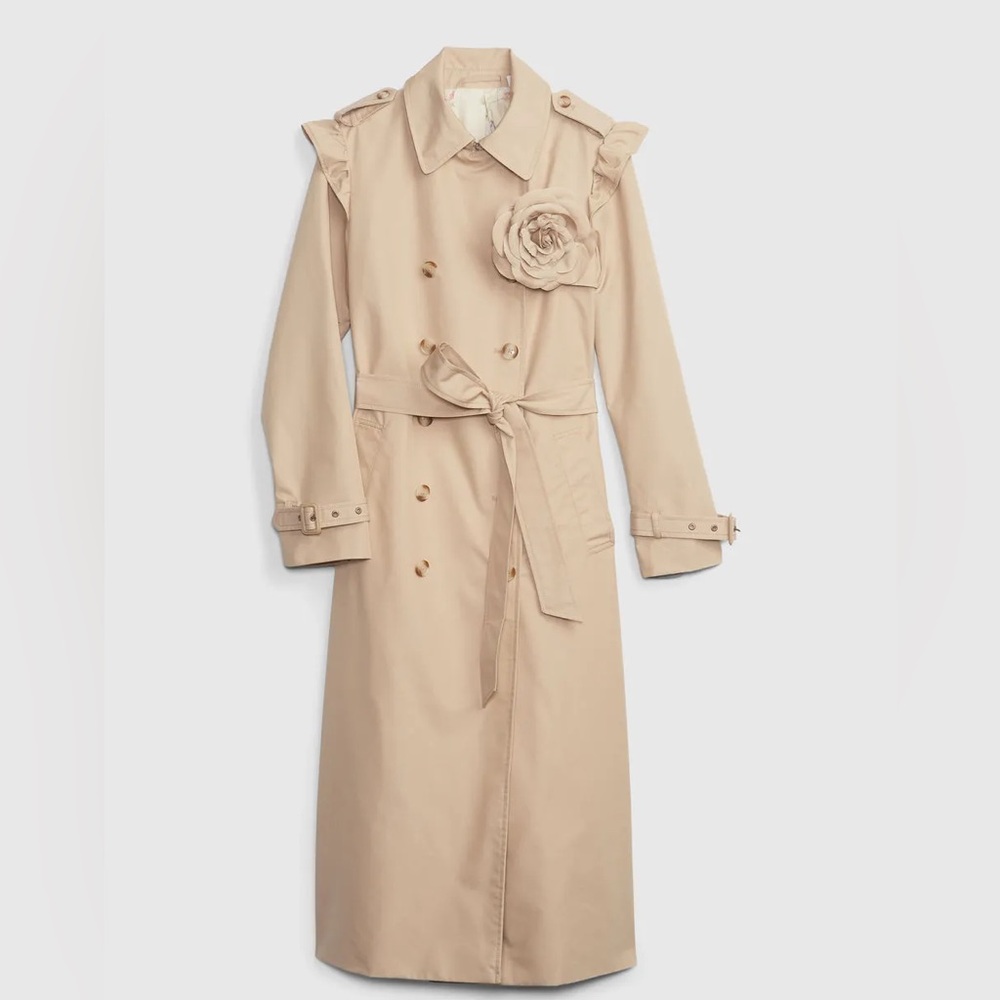 SOLD OUT GAP x LoveShackFancy Trench Coat
